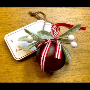 Set of 6 2.5 inch bell ornaments